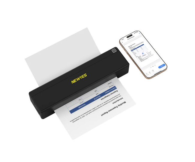 Портативний кольоровий струменевий принтер NEWYES LD0806 Portable Inkjet Printer